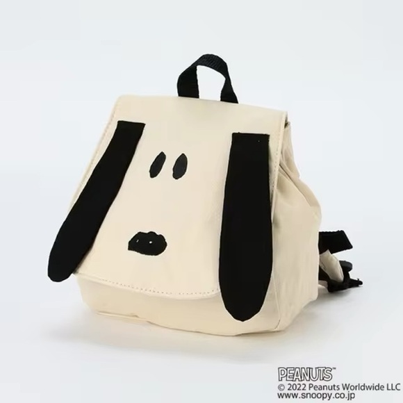 Peanuts Snoopy Drawstring Slouchy Backpack - Picture 3 of 7